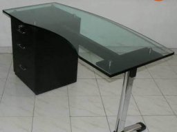 ESCRITORIOS DE VIDRIO LINEAL 